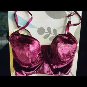 Victoria’s Secret Very Sexy Velvet Push Up Bra 32D